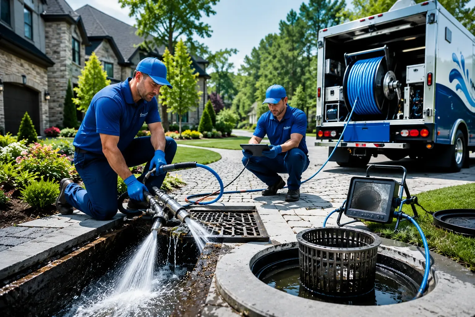 Local outdoor drain cleaning professionals in Concord, NH